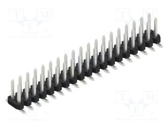 Connector: pin strips; pin header; male; PIN: 38; 2mm; SMT; 2x19