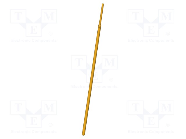 Needle-like test probe; Operational spring compression: 4.3mm