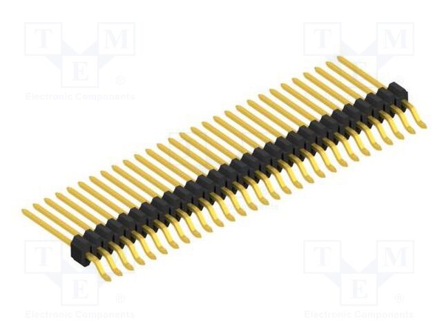 Connector: pin strips; pin header; male; PIN: 29; 1.27mm; SMT; 1x29