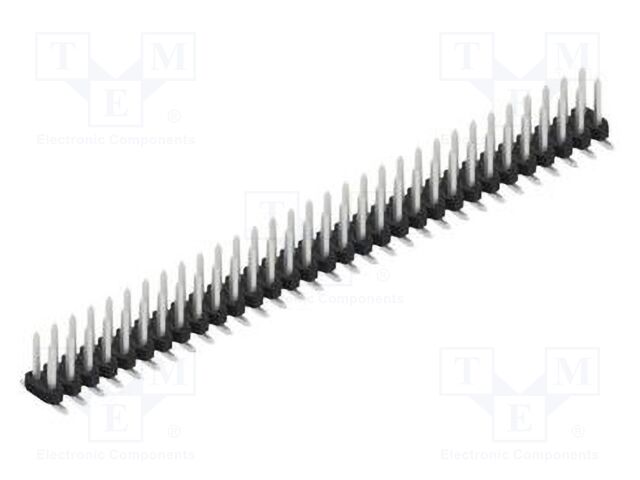 Connector: pin strips; pin header; male; PIN: 62; 2mm; SMT; 2x31
