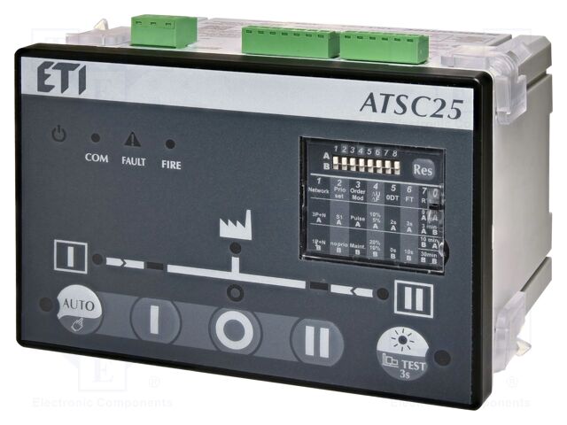 Automatic backup switch controller; 184÷300VAC; 24VDC; IP20