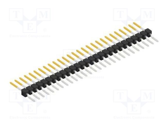 Connector: pin strips; pin header; male; PIN: 27; 2.54mm; SMT; 1x27
