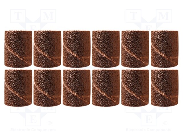 Grinding belts; 9.5mm; Pcs: 12; grain 120