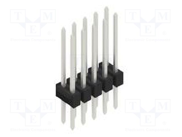 Connector: pin strips; pin header; male; PIN: 10; 2.54mm; THT; 2x5