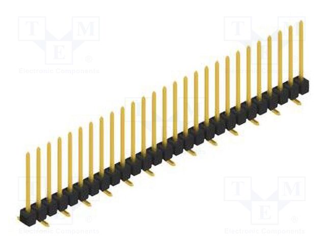 Connector: pin strips; pin header; male; PIN: 27; 2.54mm; SMT; 1x27