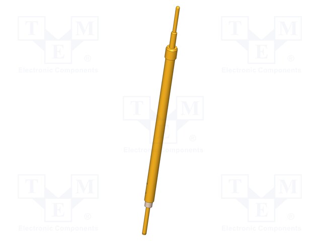 Test needle; Maksimum spring compression: 5mm; 3A; Contacts: CuBe