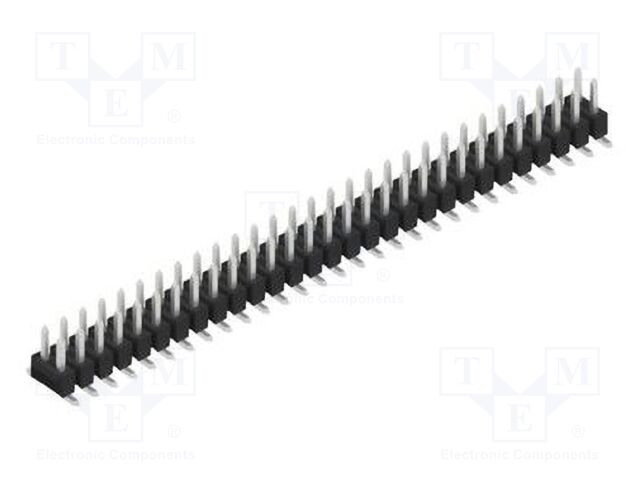 Connector: pin strips; pin header; male; PIN: 58; 2.54mm; SMT; 2x29