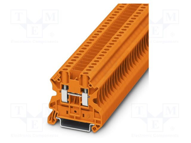 Splice terminal: rail; UT; 32A; 1kV; screw terminal; PA; 0.14÷6mm2