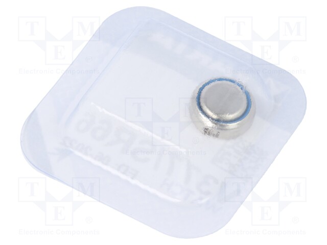 Battery: silver; 1.55V; SR66,coin; Batt.no: 1; Ø6.8x2.6mm; 24mAh