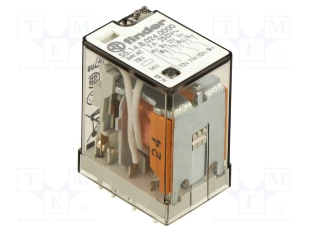 Relay: electromagnetic; industrial