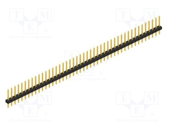 Connector: pin strips; pin header; male; PIN: 45; 2mm; THT; 1x45