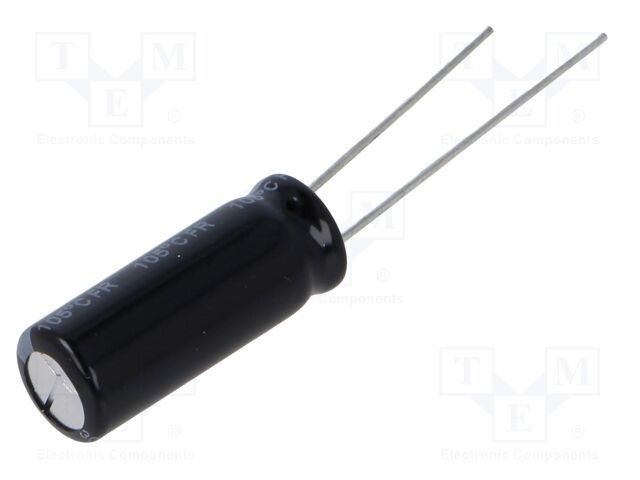 Capacitor: electrolytic; low impedance; THT; 680uF; 25VDC; Ø8x20mm