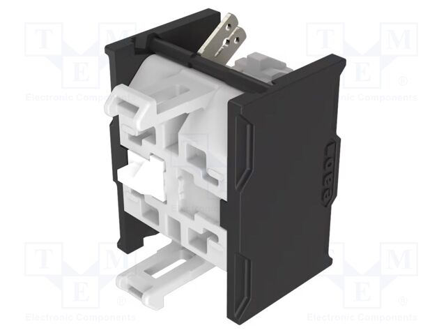 Contact block; 22mm; OptoHiT; front fixing; plug-in terminals