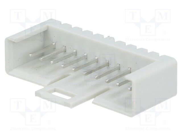 Socket; IDC; male; PIN: 10; straight; THT; tinned; 2.54mm