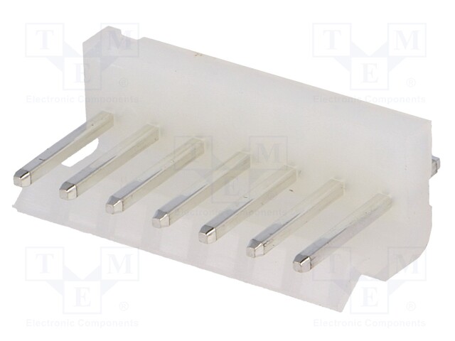 Socket; wire-board; male; 3.96mm; PIN: 7; THT; 250V; 7A; tinned; 10mΩ