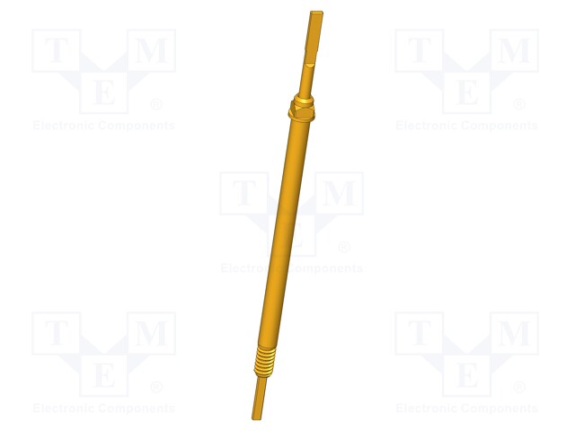 Test needle; Operational spring compression: 4mm; 5A; Ø: 1.1mm