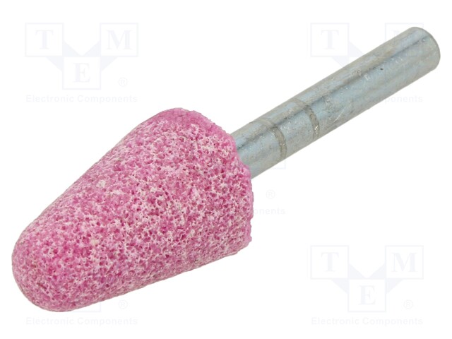 Grindingstone; 6mm; metal,steel; ceramics; Mounting: rod 6mm