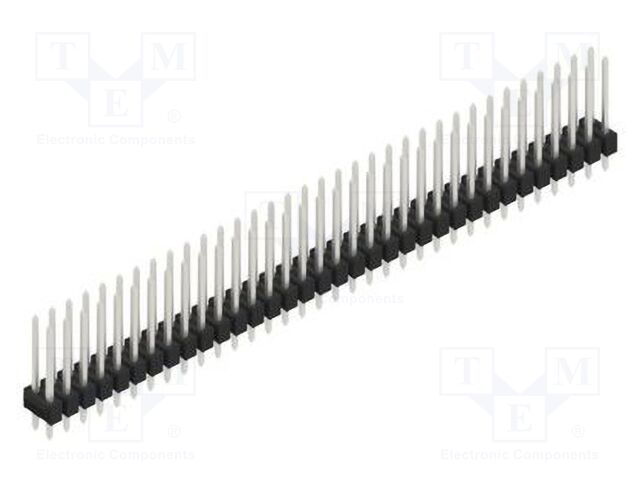 Connector: pin strips; pin header; male; PIN: 68; 2.54mm; THT; 2x34
