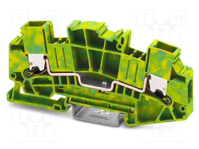 Splice terminal: rail; PA; L: 48.7mm; 0.5÷10mm2; ways: 1; W: 8.2mm