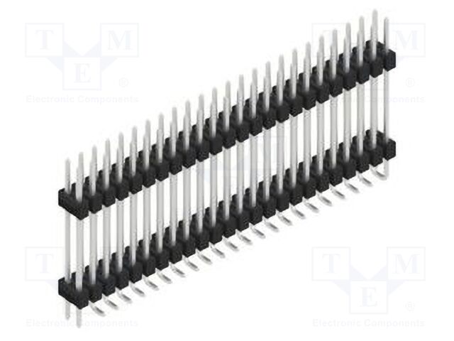 Connector: pin strips; pin header; male; PIN: 48; 2.54mm; SMT; 2x24