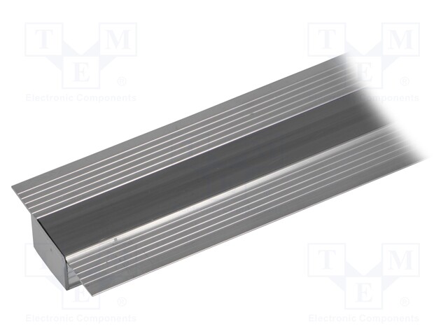 Profiles for LED modules; natural; L: 1m; KOZUS; aluminium; raw
