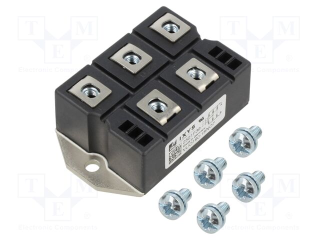 Three-phase bridge rectifier; Urmax: 1.8kV; If: 240A; Ifsm: 2.8kA