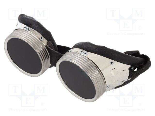 Safety spectacles; Lens: darkened
