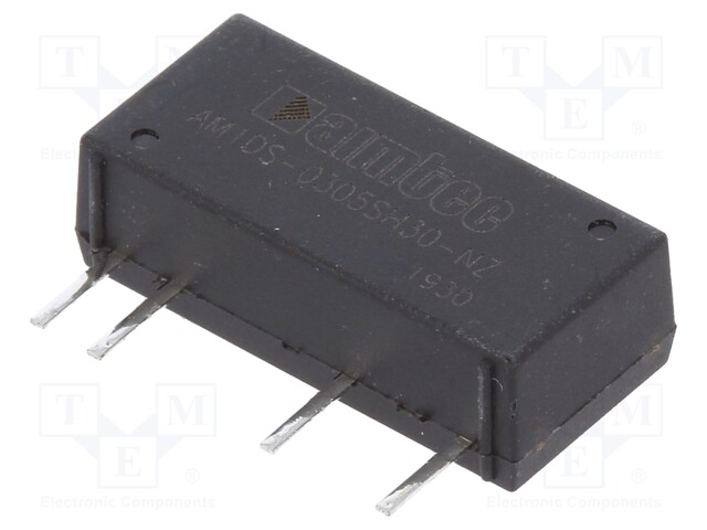Converter: DC/DC; 1W; Uin: 3÷3.6V; 5VDC; Iout: 200mA; SIP7; 2.3g