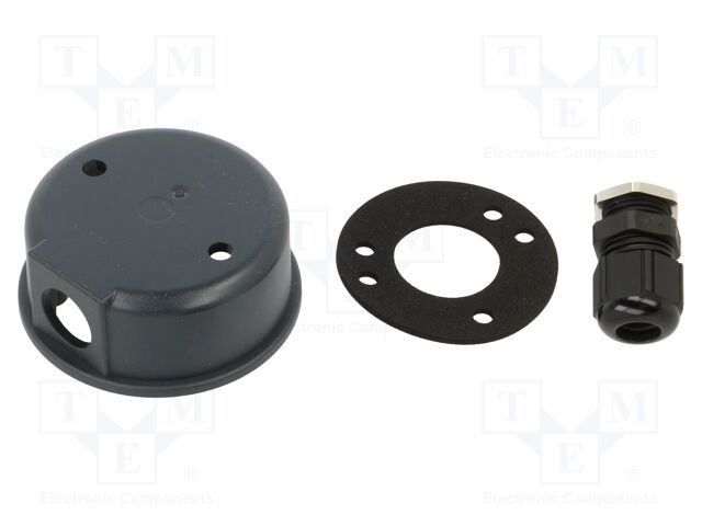 Accessories: vertical holder; anthracite; IP65; Harmony XVB7