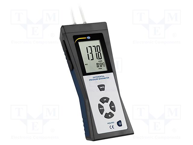 Manometer; Press.meas.range: -140÷140mbar; LCD; ±0.3%