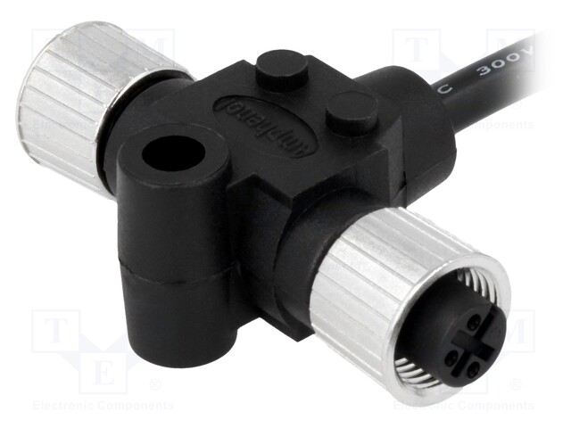 Splitter; cable,M12 female x2; A code-DeviceNet / CANopen; IP68