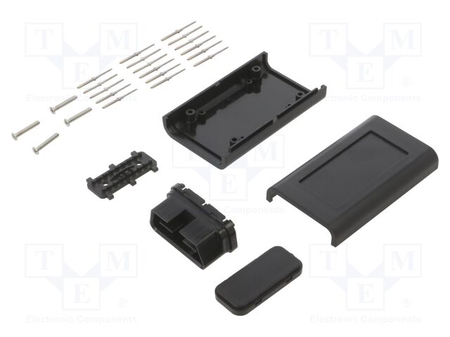 Enclosure: OBD; X: 47.4mm; Y: 94.6mm; Z: 23.45mm; ABS; 24VDC