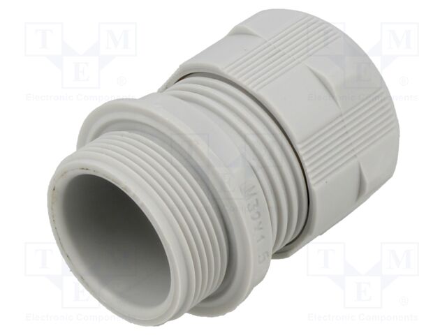 Cable gland; without nut; M32; 1.5; IP68; PA; grey