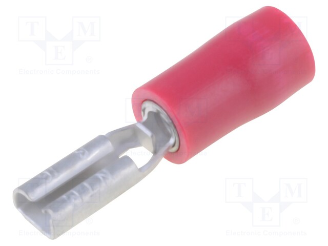 Terminal: flat; 2.8mm; 0.8mm; female; 0.75÷1.25mm2; crimped