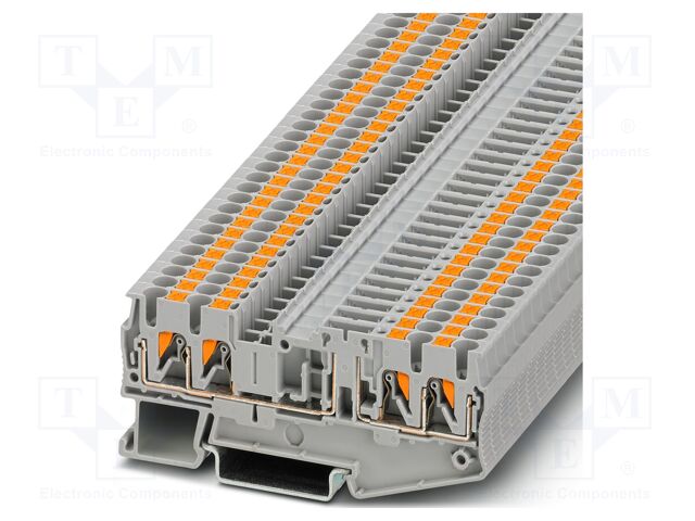 Splice terminal: rail; PT; 20A; 400V; push-in; PA; 0.14÷4mm2; H: 84mm
