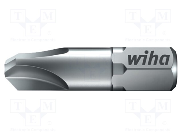 Screwdriver bit; Tri-Wing®; TW0; Overall len: 25mm; Torsion