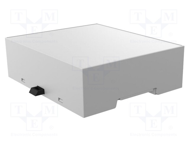 Enclosure: for DIN rail mounting; Y: 90mm; X: 106.2mm; Z: 32mm; grey