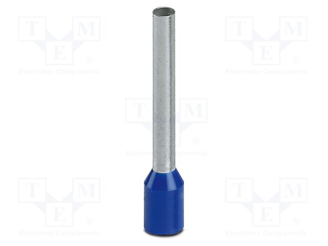 Tip: bootlace ferrule; insulated; copper; 2.5mm2; Bit len: 18mm