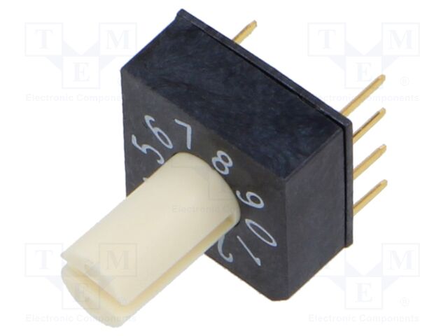 Encoding switch; DEC/BCD; Pos: 10; THT; Rcont max: 100mΩ; 6.86Ncm