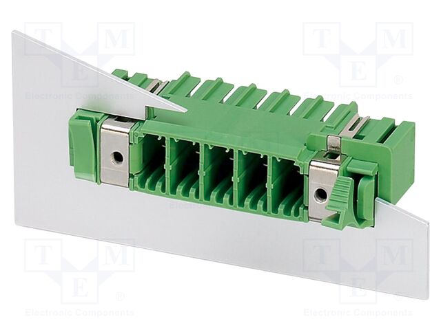 Feed-through header, nominal cross section: 6 mm?, color: gr