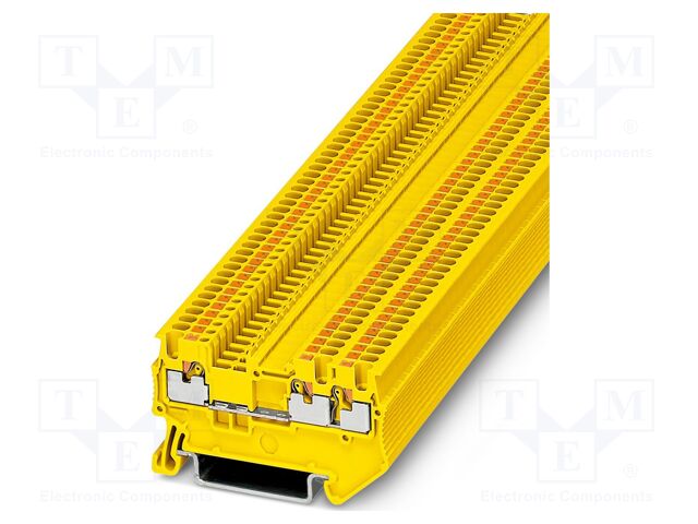 Splice terminal: rail; PT; PA; L: 30.5mm; terminals: 3; W: 3.5mm