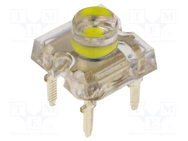 LED Super Flux; white; 7.62x7.62mm; 5800÷7000mcd; 120°; 75mA