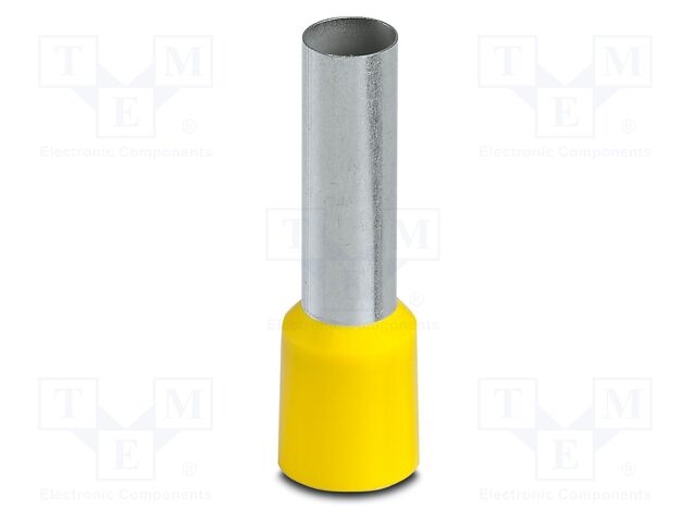 Tip: bootlace ferrule; insulated; copper; 25mm2; Bit len: 22mm