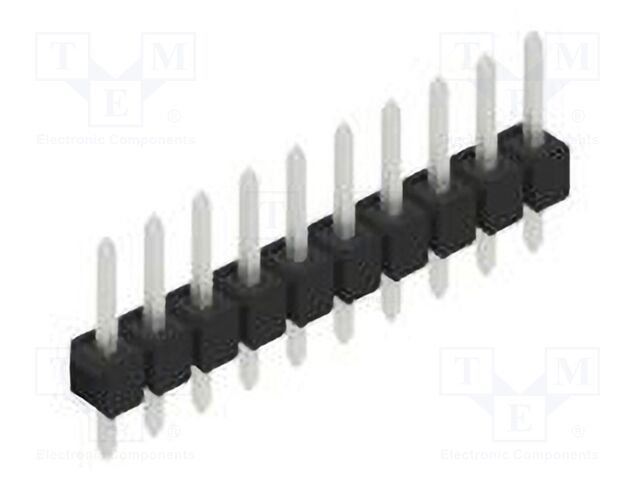 Connector: pin strips; pin header; male; PIN: 10; 2.54mm; THT; 1x10
