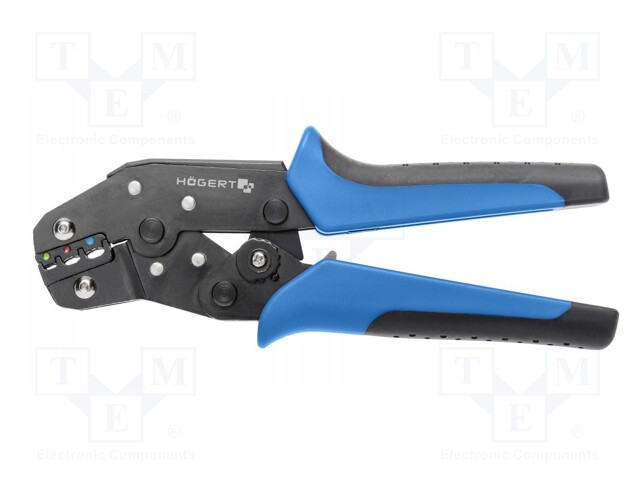 Tool: for crimping; insulated connectors,insulated terminals
