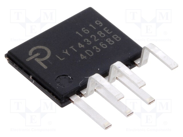 PMIC; AC/DC switcher,LED driver; 160÷308V; Ubr: 725V; eSIP-7C