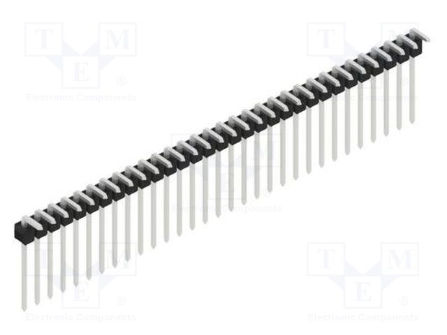Connector: pin strips; pin header; male; PIN: 31; 2.54mm; THT; 1x31