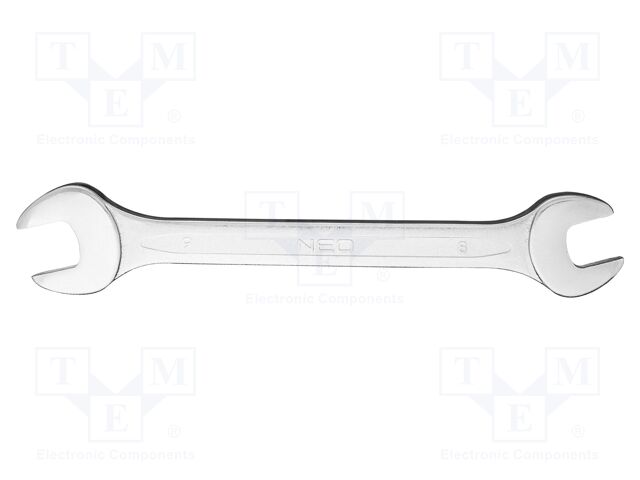 Wrench; spanner; 8mm,9mm; double-sided