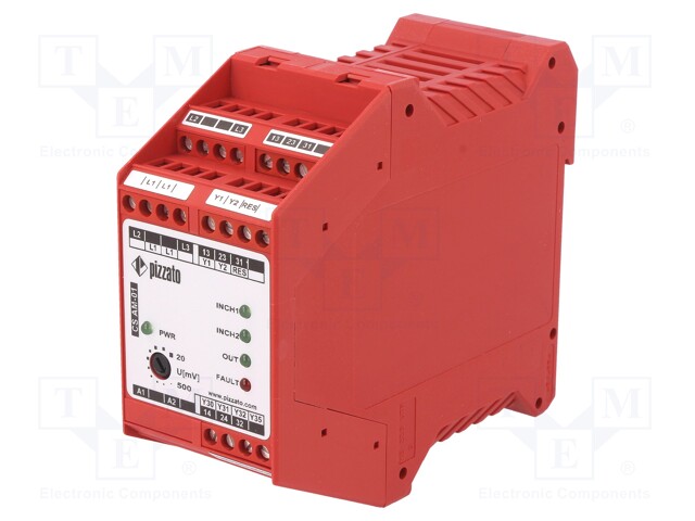 Module: safety relay; Series: CS; Mounting: DIN; -25÷55°C
