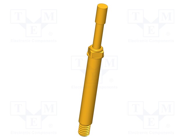 Needle-like test probe; Operational spring compression: 4.8mm